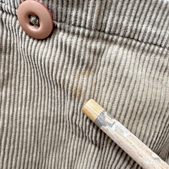 VTG 90s Honolua Surf Co Men's Corduroy Khaki Zip Hoodie Jacket XL EUC Read - Picture 13 of 16